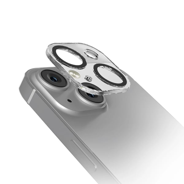 SBS iPhone 14/14 Plus Kameralinsskydd Härdat Glas Island D3O