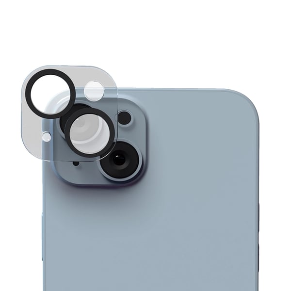 SBS iPhone 14/14 Plus Kameralinsskydd Härdat Glas Island D3O