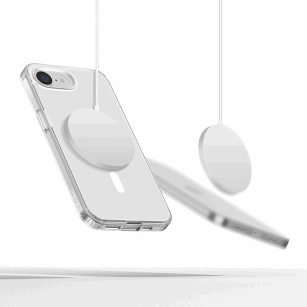 Tech-Protect Mobilskal till iPhone 16e Magsafe Flexair Hybrid - Clear