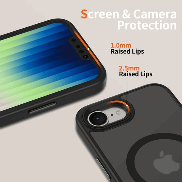 Tech-Protect-suojakuori iPhone 16e Magsafe Magmat - Mattamusta