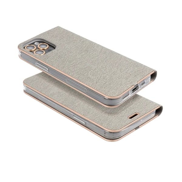 Xiaomi Redmi Note 14 4G Pung Etui Luna Guld - Sølv