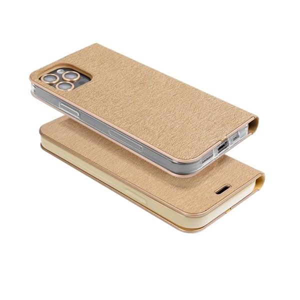 iPhone 16e Plånboksfodral Luna - Guld