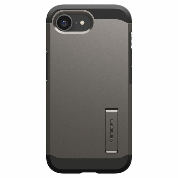 Spigen Mobilskal till iPhone 16e Magsafe Tough Armor - Gunmetal