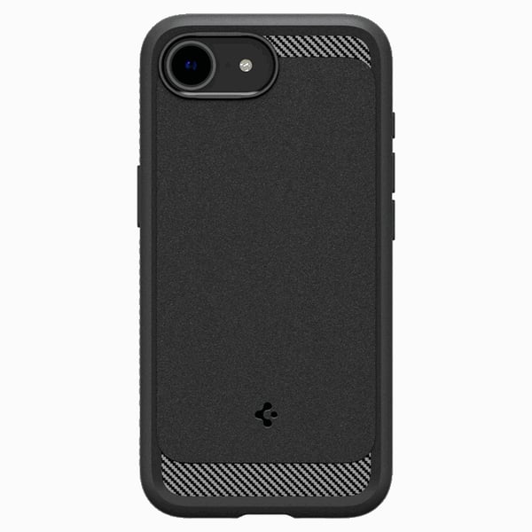 Spigen Mobilskal till iPhone 16e Magsafe Rugged Armor - Matt Svart