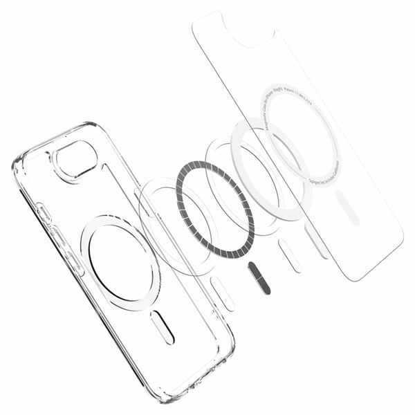 Spigen Mobilskal till iPhone 16e Magsafe Ultra Hybrid - Vit