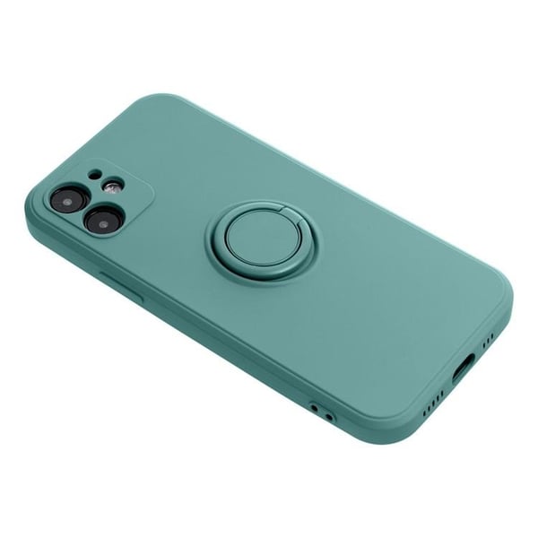 Mobilskal till iPhone 16e Silikon Ring - Grön