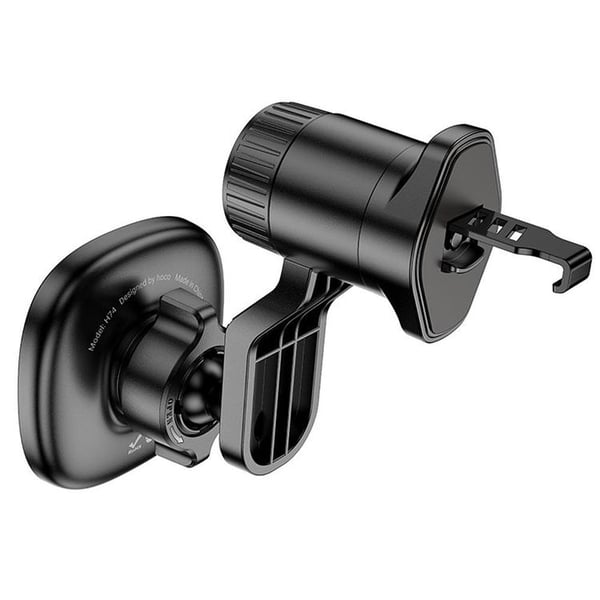 Hoco Magnetisk Bilholder til Luftventil H74 - Metal Grå