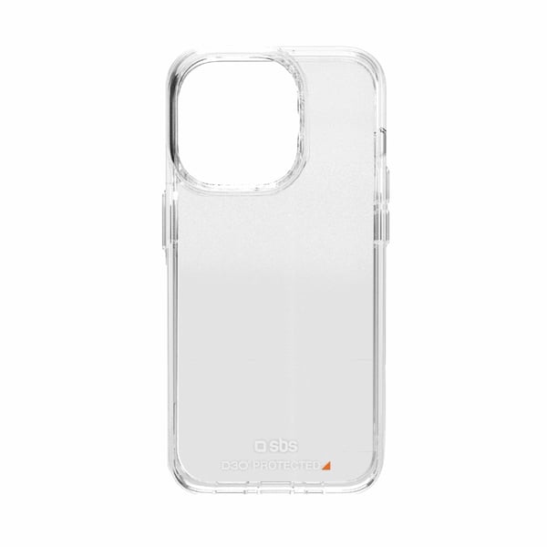 SBS Mobilskal till iPhone 15 Pro D3O - Transparent