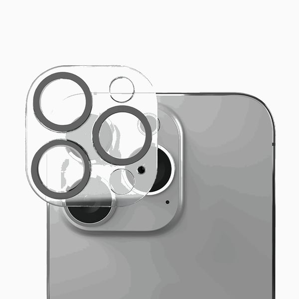 SBS iPhone 14 Pro Max/14 Pro Kameralinsskydd Härdat Glas D3O