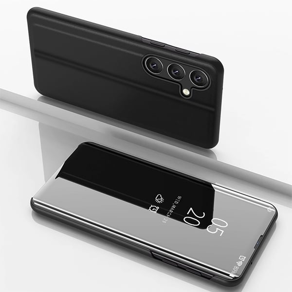 Galaxy A36 Fodral Clear View - Svart