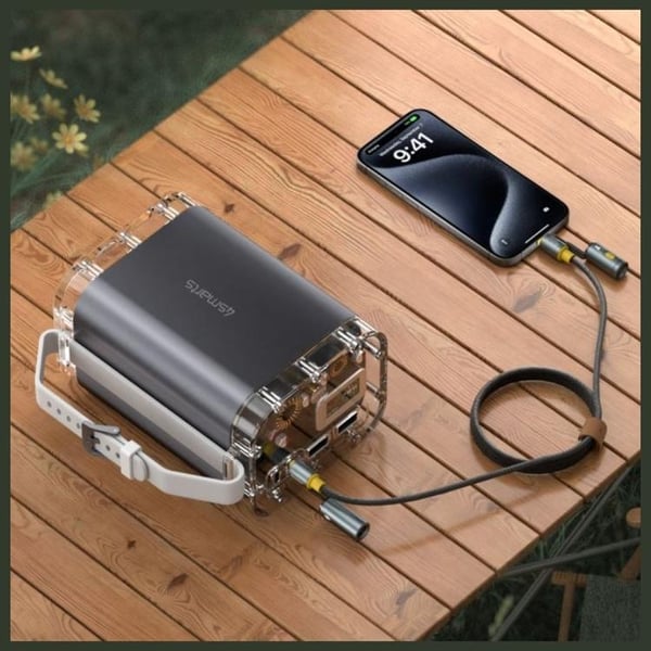 4smarts 3in1 USB-C Till USB-C Kabel 240W 1.5m - Svart