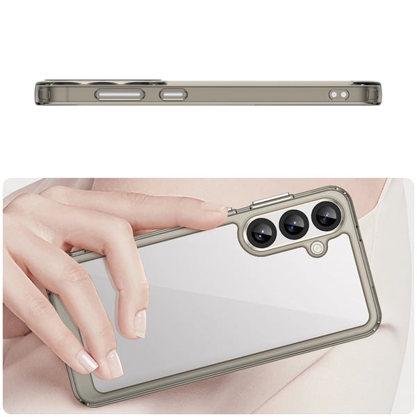 Mobilskal till Galaxy A36 Outer Space - Transparent/Svart