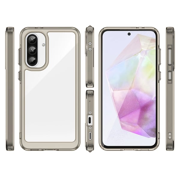 Mobilskal till Galaxy A56 Outer Space - Transparent/Svart