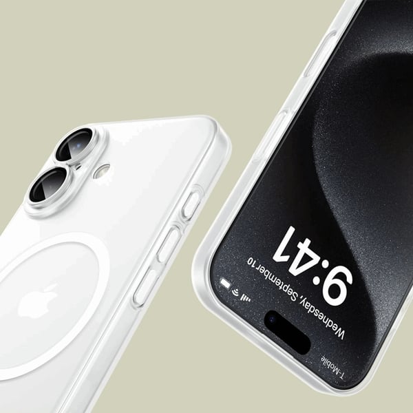 Tech-Protect Mobilskal till iPhone 16e Magsafe Magslim - Matt Ice