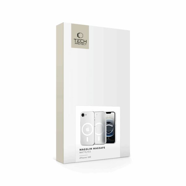 Tech-Protect Mobilskal till iPhone 16e Magsafe Magslim - Matt Ice