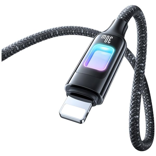 USAMS USB-C–Lightning-kaapeli 30W 1.2m TC - Tarnish