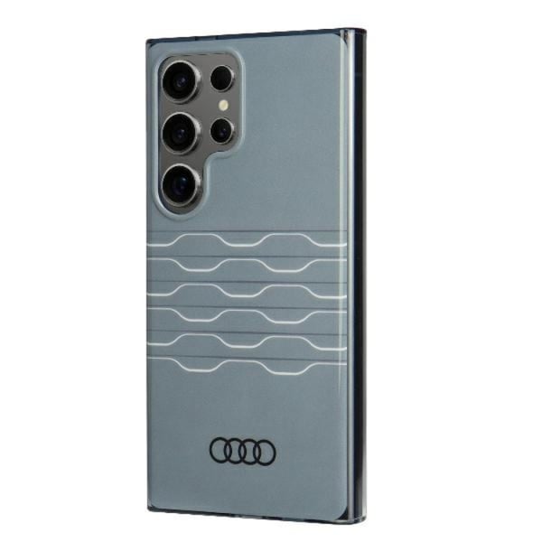 Audi-puhelinkuori Galaxy S24 Ultra Geometric Pattern - Harmaa