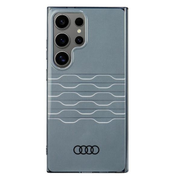 Audi-puhelinkuori Galaxy S24 Ultra Geometric Pattern - Harmaa