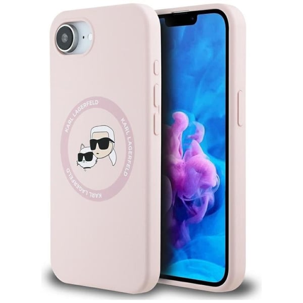 Karl Lagerfeld Mobilskal till iPhone 16e MagSafe Karl&Choupette