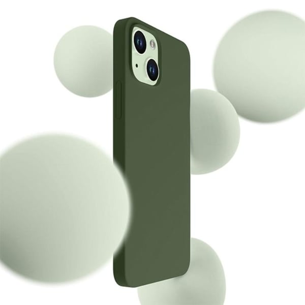 3MK Mobilcover til iPhone 14 Plus/15 Plus MagSafe Hardy - Grøn