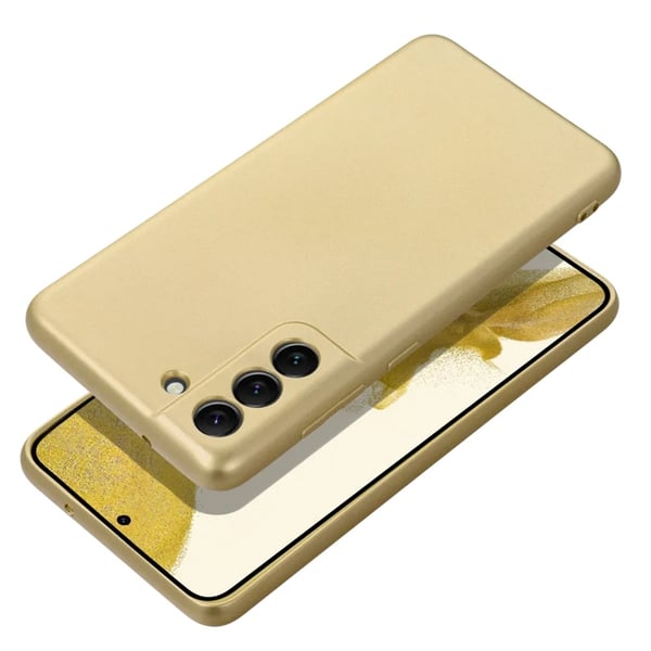 Telefontaske til Galaxy S25 Plus Metallic - Guld