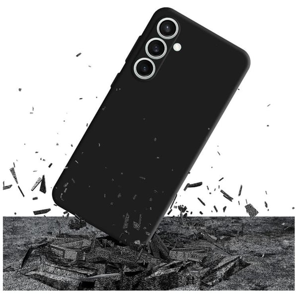 3MK Matta Pro -suojakuori Galaxy S23 FE:lle - Musta