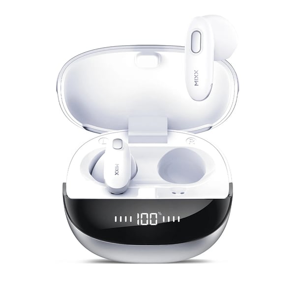 Mixx Qi TWS In-Ear-kuulokkeet Hybrid Charge 2 - Valkoinen Mixx Qi TWS In-Ear-kuulokkeet Hybrid Charge 2 - Valkoinen