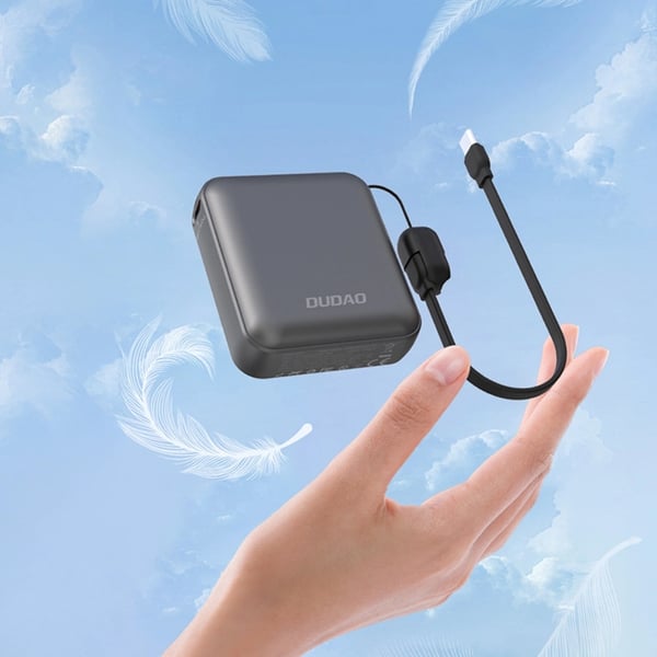Dudao Powerbank 10000mAh 22.5W USB-C med Hänge/Kabel