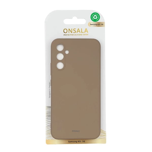 Onsala telefonetui til Galaxy A35 5G Silicone Feel - Summer Sand