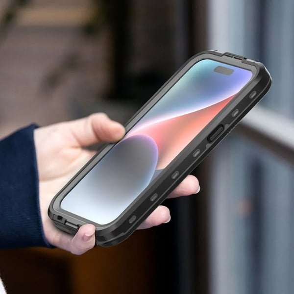 Shellbox Mobilskal till iPhone 15 MagSafe GT Vattentät - Svart