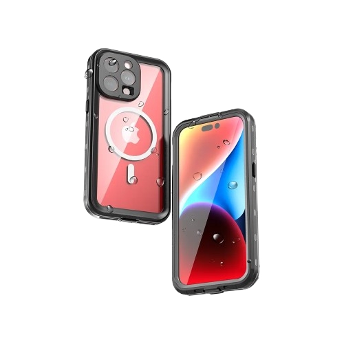 Shellbox telefonetui til iPhone 15 Pro Max MagSafe GT Vandtæt