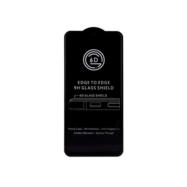 Galaxy XCover 7 Karkaistu lasinen näytönsuoja 6D - Musta