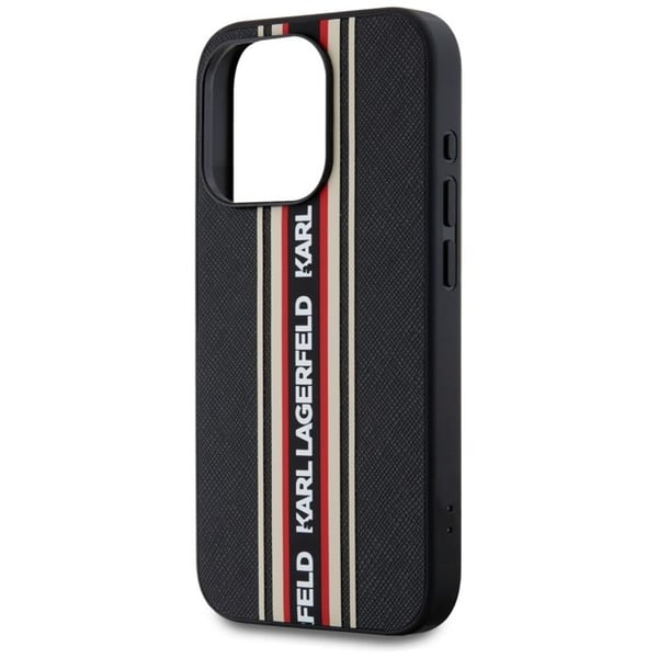 Karl Lagerfeld iPhone 15 Pro Athleisure Stripes Cord