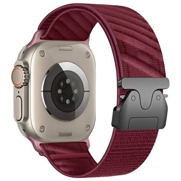 Beline Apple Watch 38/40/41mm ranneke Oblique - Punainen
