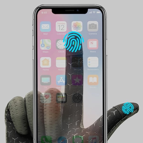 Rockbros Andas Cykelhandskar med Full Finger Storlek: M - Grön