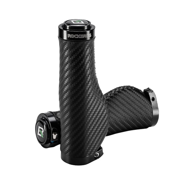 Rockbros Cykelgreb Drejede Ergonomiske Skridsikre Håndtag - Sort