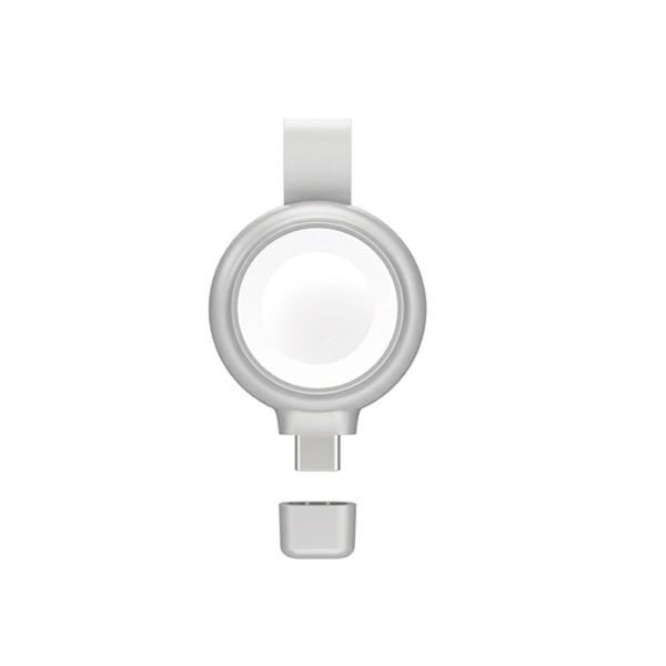 4smarts Trådlös laddare Apple Watch USB-C - Silver