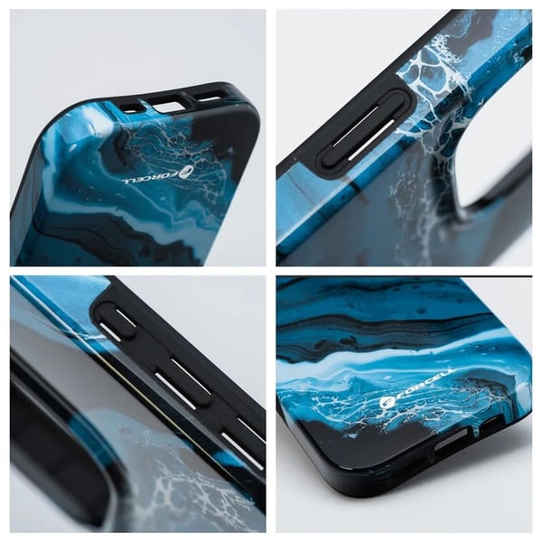 Forcell telefontaske til iPhone 15 Pro MagSafe Mirage - Deep Sea