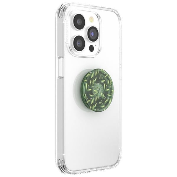 Popsockets Grip Med Ställfunktion PlantCore - Olivgrön