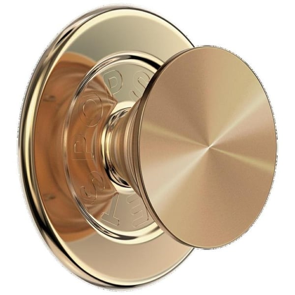 Popsockets MagSafe Grip Round Radial Guld Aluminium