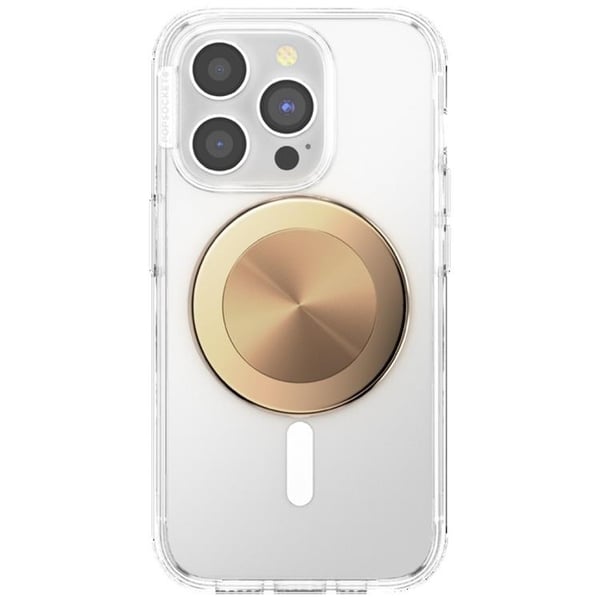 Popsockets MagSafe Grip Round Radial Guld Aluminium