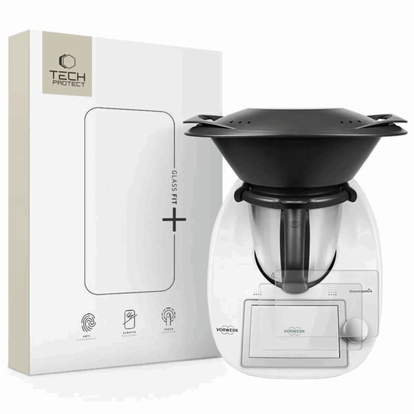 Tech-Protect [2-Pack] Thermomix TM6 Härdat Glas Skärmskydd Fit Plus