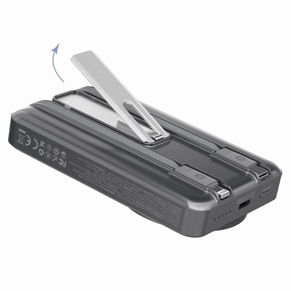 Dudao Strømbank 10000mAh 22.5W K12 PD USB-A/USB-C - Sort