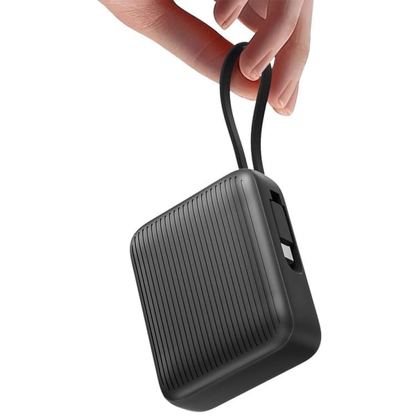 Energea PowerBank 10000mAh 35W USB-C Kabel - Grå