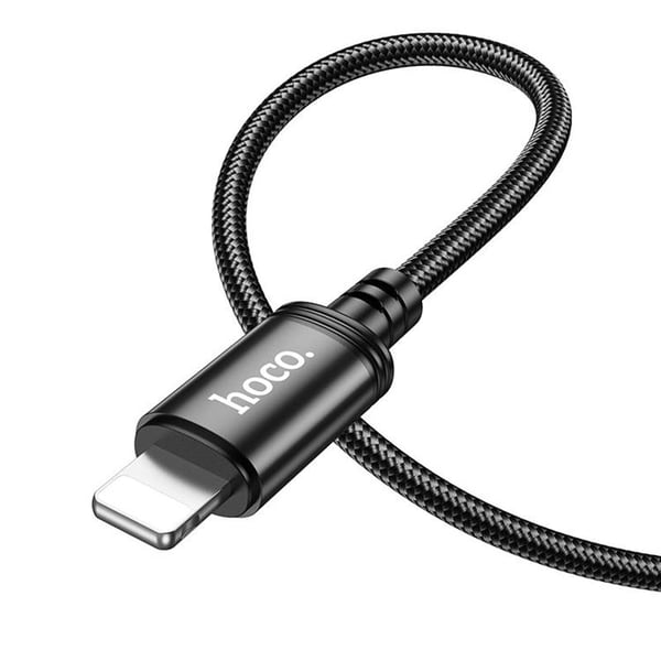 Hoco USB-C–Lightning-kaapeli PD 20W X89 1m Musta