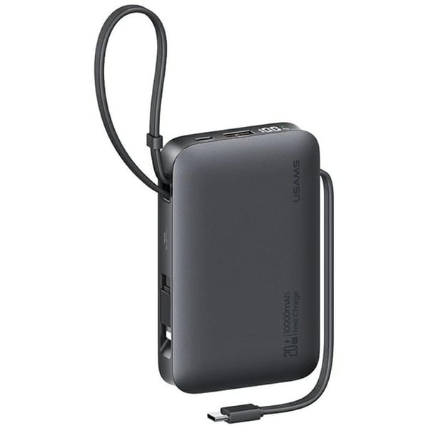 USAMS Powerbank 10000mAh 20W USB-C/Lightning-kabel
