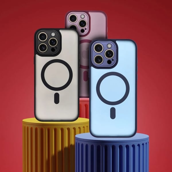 Telefontaske til iPhone 15 Pro MagSafe Variete - Lilla
