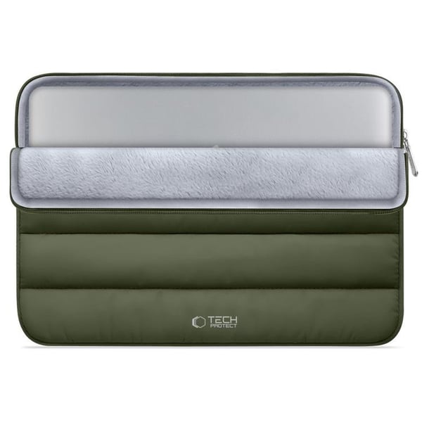 Tech-Protect Datorfodral 13"-14" Fluffy - Army Grön