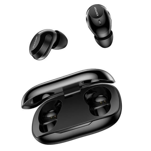 Awei TWS In-Ear Hörlurar Trådlösa Bluetooth 5.4 T20 - Svart