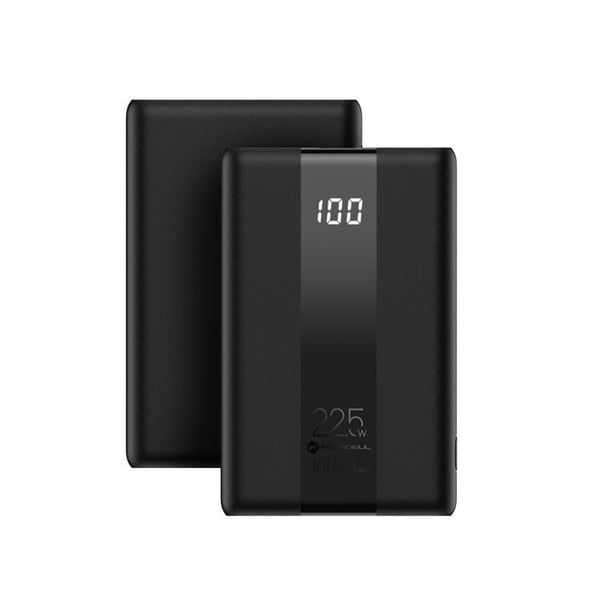 Forcell Powerbank 10000 mAh 22.5W PD QC 3A Energo - Musta